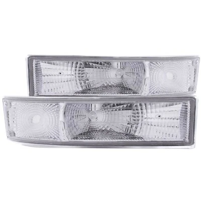 ANZO PARKING/SIGNAL LIGHTS CHROME EURO FOR 95-05 CHEVROLET ASTRO VAN 511027 - Image 1 of 3