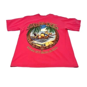 Salty Dog Panama City FL Pink Youth XL Destination Tourist Shirt - Picture 1 of 7