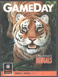 Cleveland Browns vs Cincinnati Bengals Football Program-9/15/91 - Picture 1 of 1