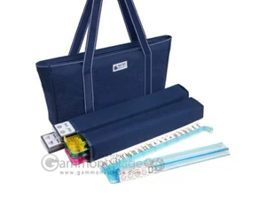 New Metro American Mah Jongg Set - Blue Canvas Bag - Picture 1 of 9