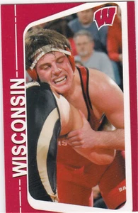 2007-08 Wisconsin Badgers Wrestling Pocket Schedule - Picture 1 of 2