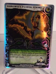 Yu Yu Hakusho TCG CCG Kuroko's Power Strike C98 Exile Foil Unlimited Card LP
