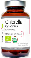Chlorelle 100% Bio BIO ECO Bio USDA 500 mg 180 Comprimés