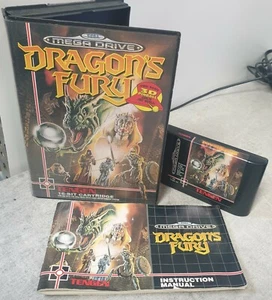 dragons fury sega megadrive boxed complete - Picture 1 of 10