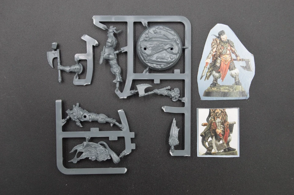 Warhammer Darkoath Chieftain Gunnar Brand Slaves to Darkness AoS NO BOX - Image 1 of 1