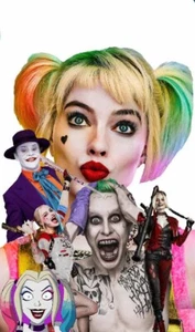 Harley Quinn villians Comic Vinyl Car Window Decal Sticker NEW - Picture 1 of 2