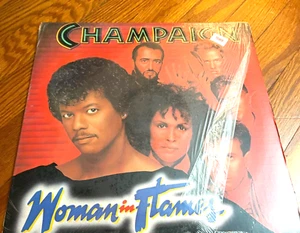 CHAMPAIGN Woman in Flames ORIGINAL 1984 LP VINYL ALBUM In Shrink N-MINT - Picture 1 of 1