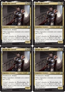 MTG - 4x ARVAD THE CURSED - Dominaria (U) - Picture 1 of 1
