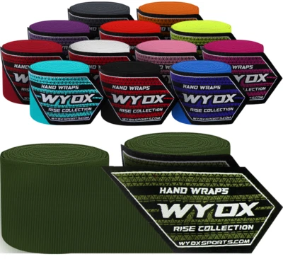 WYOX Muay Thai Boxing Hand Wraps 180,Boxing Wraps Bandages, Black Friday Sale - Image 1 of 4