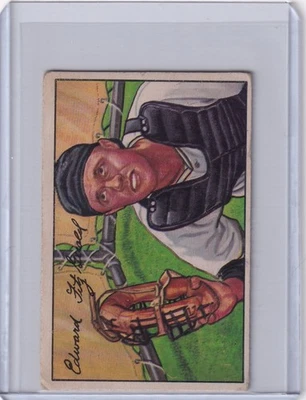 1952 Bowman Baseball #180 Ed FitzGerald - Pittsburgh Pirates - Image 1 of 2