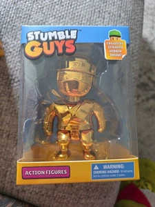 Stumble Guys Gold Ninja Sensai Rare Chase 4.5" Action Figure. - Picture 1 of 6
