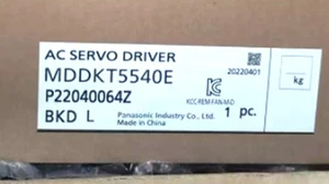 MDDKT5540E 1 PIEZA NUEVO Panasonic Servo Driver MDDKT5540E - Imagen 1 de 1
