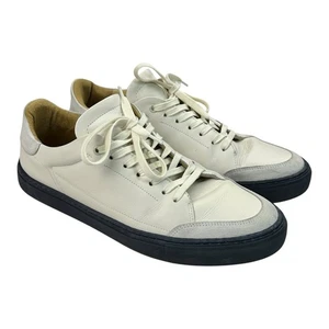 Hirundo White Midnight Blue Leather Sneaker Größe EU 45 US 11 - Bild 1 von 20