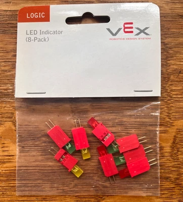NUEVO VEX Robótica Indicador LED Nuevo Paquete de 8 (276-2176) Robot Piezas de Construcción Foto 1 de 2