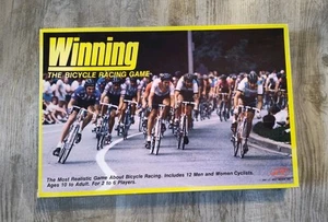 Vintage 1987 WINNING BICYCLE RACING BOATS GAME EUC J.T. West Media Missing Dice - Picture 1 of 16