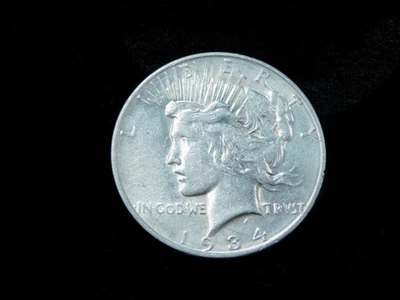 1934-D $1 Silver Peace Dollar - Image 1 of 4
