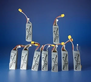 Lote De 10 Baterías Phantom Lipo Alto Rendimiento 2200 mAh (11.1V) - Imagen 1 de 10