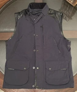 Chaleco Ralph Lauren Etiqueta Negra Hombre Talla Mediana Moderno Poli Oxford Negro - Imagen 1 de 11