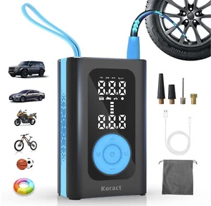 Tire Inflator Portable Air Compressor, 150PSI Air Pump for Car Tires 150PSI - Picture 1 of 8