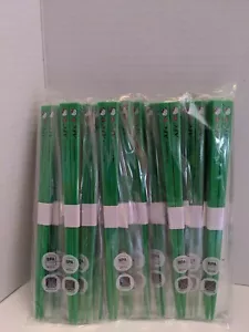 Sanrio Hello Kitty AFC 30th Anniversary Green Chopsticks 20 Sets BPA Free JAPAN - Picture 1 of 9