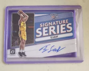 Donruss Optic Signature Series Holo #26 TJ Leaf 2020-21 - Imagen 1 de 2