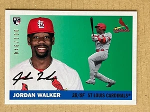 2023 Topps Transcendent Jordan Walker History of Topps 1955 Rookie RC /100 - Picture 1 of 1