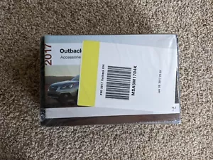 Subaru Legacy Outback Owner's Manual 2017 Navigation Set with Case *New, Sealed! - Picture 1 of 4