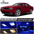 2008-2014 Dodge Challenger Blue Led Interior Lights Package Kit