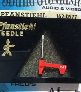 NEW Pfanstiehl 162-DS77 Diamond Needle Stylus Dual Needle 162DS77 astatic n54 55 - Picture 1 of 5