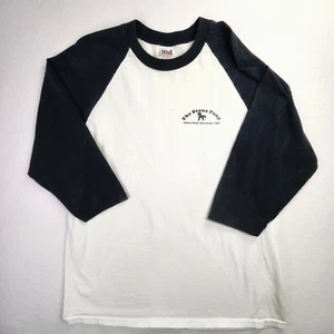 Vintage The Stone Pony Shirt Men Large Black Raglan Tee Asbury Park NJ Anvil 90s - Picture 1 of 8