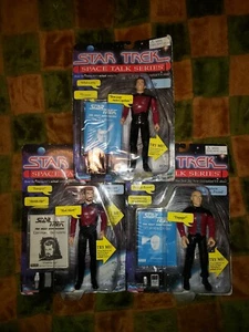 Star Trek Space Talk Series: Picard, Riker, & Q - Picture 1 of 7