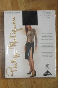 Philippe Matignon Feinstrumpfhose Cristal Vita Bassa Gr. 3 NERO NEU - Bild 1 von 4