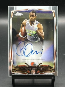 Topps Chrome Pierre Desir #189 Rookie Auto RC 2014 - Imagen 1 de 2