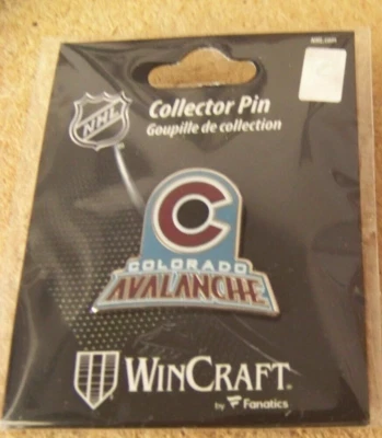 Colorado Avalanche secondary  C logo pin and name MLB c46418 - Image 1 of 4