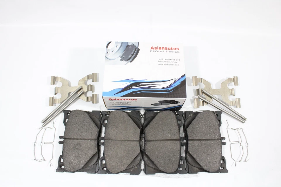 Asianautos Ceramic Front Brake Pads W/Hardware For Mercedes Benz C450 AMG 2016 Foto 1 de 4