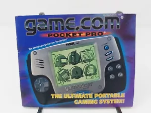 Tiger Game.com Pocket Pro Portable Gaming System Original Manual Only 71-517 - Picture 1 of 5
