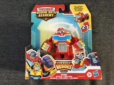 Transformers Rescue Bots Academy Classic Heroes Team Heatwave the Fire-Bot NIB - Image 1 of 4