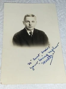 Postcard-Mortimer Howell Cobb-to His Aunt Trudie From Mother (Gertrude) - Picture 1 of 4