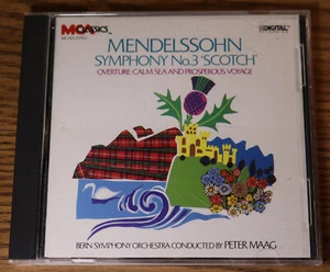 Mendelssohn Symphony No. 3 Scotch CD 1987 MCA Bern Orchestra Peter Maag - Picture 1 of 2