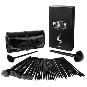 Savisto Professional 32 Piece Kabuki Make Up Brush Set and Cosmetic Brushes Case - Picture 1 of 1