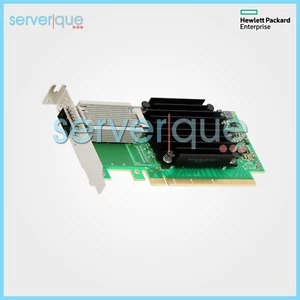 825110-B21 HPE InfiniBand 100Gb PCIe 3.0 x 16 QSFP28 Single-Port Network Adapter - Afbeelding 1 van 3