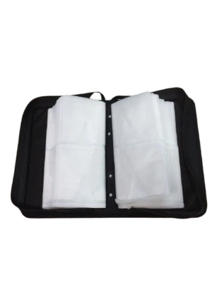 120 Discos Portátil CD DVD Nylon Soporte Bolsa Estuche Álbum Organizador Almacenamiento de Medios Foto 1 de 4