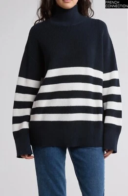 SUÉTER BLANCO MARINO/INVIERNO CUELLO EMBUDO MOZART CONEXIÓN FRANCESA NUEVO CON ETIQUETAS. M Foto 1 de 4