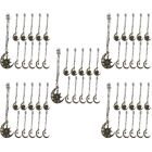 60 pcs  Shower Curtain Rods Hangers with Pendants Rod Hooks for Replacement