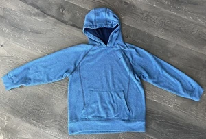 Old Navy Active Hoodie Boys Medium (8) Blue  - Picture 1 of 8