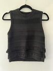 Club Monaco Knitted Pullover Tank Top Boho Xs