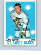 VINTAGE HOCKEY CARD OPC 1970 ST-LOUIS BLUES LARRY KEENAN NO563