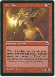 Magic the Gathering x4 Fire Imp Portal Red Uncommon Creature NM - Picture 1 of 1