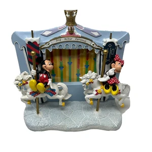 Vintage Disney King Arthur Karussell Mickey Minnie Bilderrahmen 3x4 WIE BESEHEN * LESEN  - Bild 1 von 3