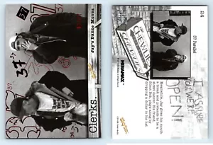 JAY'S DANCE MOVES Upper Deck Clerks Red SSP #/37 24 Jay & Silent Bob - Imagen 1 de 1